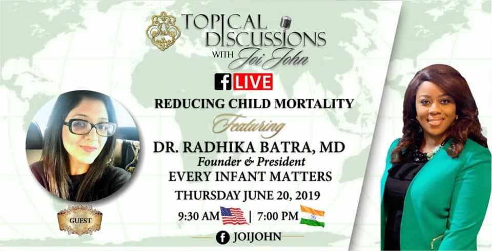 Dr. Radhika Batra gives key insights on reducing child mortality
